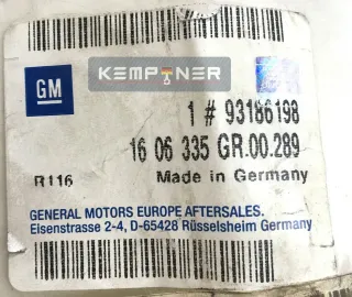 93186198, Original Dichtsatz Zylinderkopf 1.9 CDTI / JTD / TiD, 1606335, GM Opel - Bild 2