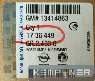 13414863, Original Kabelsatz Anhängerkupplung 13Pol, 1736449, GM/Opel Antara - Bild 4