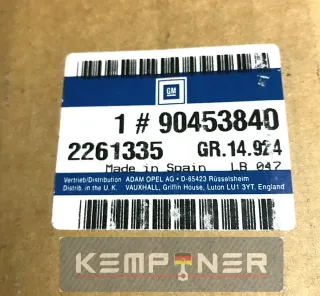90453840, Original Kopfstütze hinten anthrazit (komb. 831, 871), Opel Astra F - Bild 4