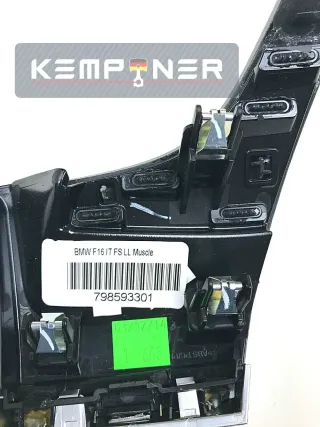 798593301, Original DEKORLEISTE BLENDE I-TAFEL LINKS, BMW F16 X6 - Bild 4