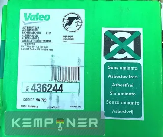 436244, Original Valeo, Lichtmaschine Generator, Fiat Tipo Dedra Lancia Prisma - Bild 3