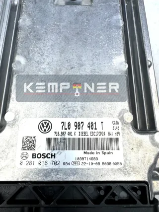 7L0907401T, Original Motorsteuergerät Steuergerät VW Touareg II 7P 3.0 TDI - Bild 2