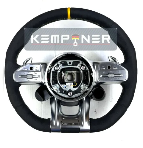 Background image for A0050051399, Original AMG, ALCANTARA Lenkrad Markierung S63 C63 GLS63 GLE63 CLS63