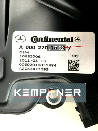 A0002701752, Getriebesteuergerät ISM DSM, W221 W216 W251 W164, Mercedes Original - Bild 3