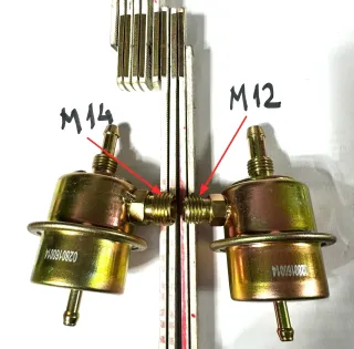 0280160014, Kraftstoffdruckregler Kraftstoffdruckregelventil für BMW E12 E24 E23 - Bild 5