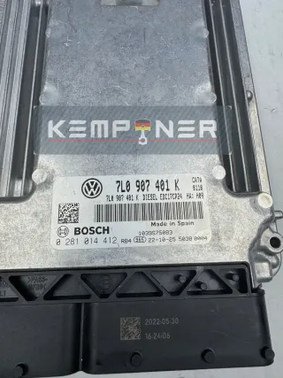 7L0907401K, Original Motorsteuergerät Steuergerät VW Touareg II 7P 3.0 TDI - Bild 2