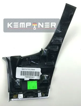 798593301, Original DEKORLEISTE BLENDE I-TAFEL LINKS, BMW F16 X6 - Bild 3